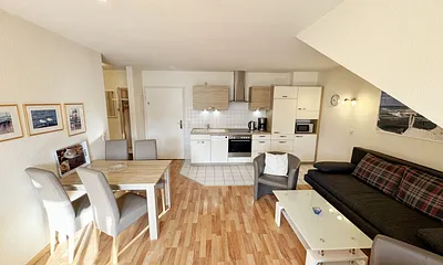 kombinierter Wohn-und Kochbereich