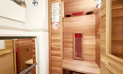 wohnungseigene Infrarotsauna von Vitatherm