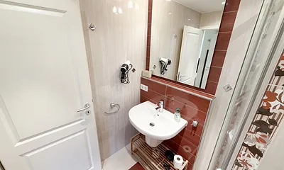 Kurparkresidenz Baabe Whg. 08 - Duschbad