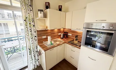 Kurparkresidenz Baabe Whg. 08 - Küchenbereich