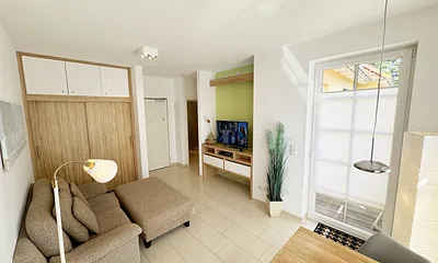 Kurparkresidenz Baabe WE 13 - Wohnzimmer