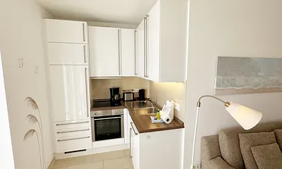 Kurparkresidenz Baabe WE 13 - moderne Küchenzeile