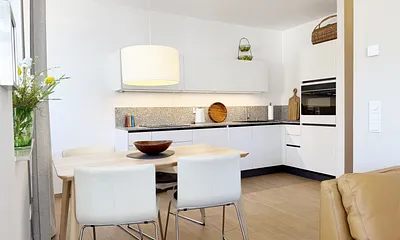 Kurparkresidenz in Baabe WE 15 - Küchenbereich