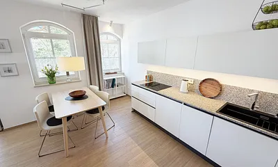 Kurparkresidenz in Baabe WE 15 - Küchenbereich