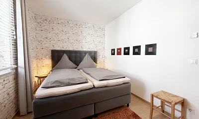 Kurparkresidenz in Baabe WE 15 - 1. Schlafzimmer