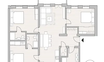 Grundriss "Sonnenwende"