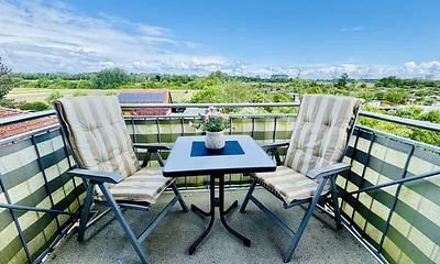 Landhaus Immenbarg/PKW-St. gratis, 3-Zimmer-Ferienwohnung (Dünenblick)