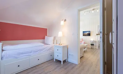 Schlafzimmer mit Einzelbett