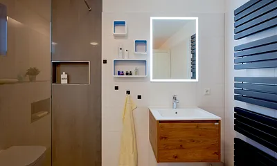 Auszug aus dem großen Bad mit Sauna