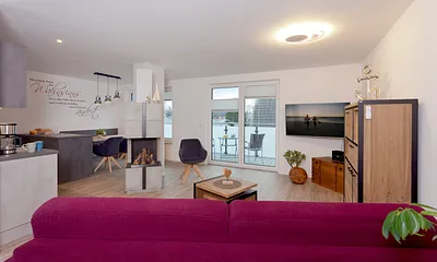 Blick in den Wohnbereich