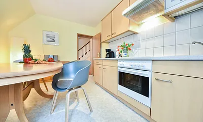 voll ausgestattete Küche