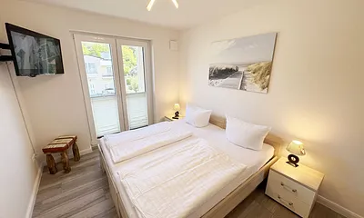 2. Schlafzimmer mit Doppelbett