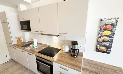 moderne Küchenzeile