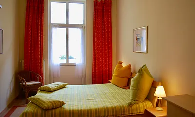 Blick in den 1. Schlafraum