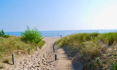 Katzensprung zum Strand