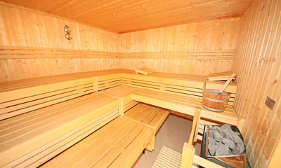 Wellnessbereich mit Sauna