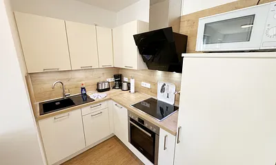 moderne Küchengeräte laden zum Kochen ein