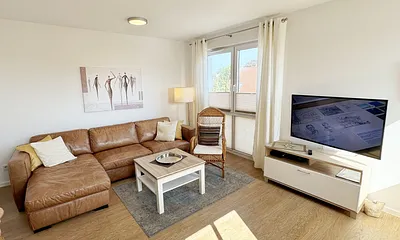 Blick auf den Wohnbereich