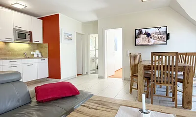 Haus Sonne Ferienwohnung 08 - Wohnzimmer