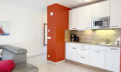 Haus Sonne Ferienwohnung 08 - Küchenzeile