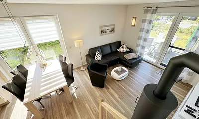 Wohnbereich von oben