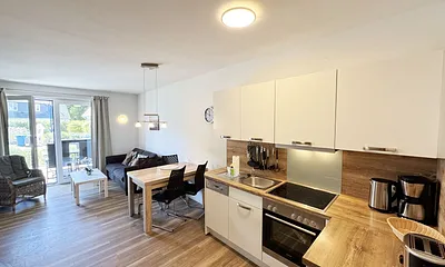 Wohn-/Koch- und Essbereich