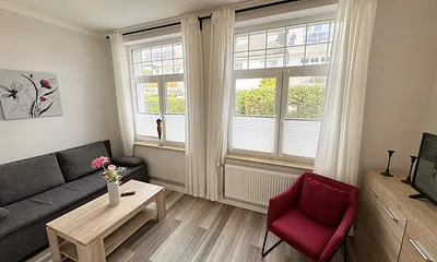 gemütlicher Wohnbereich mit Couch