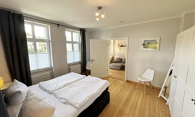 1.Schlafzimmer mit Boxspringbett