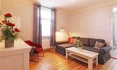 Haus Seestern, 2-Zimmer-Ferienwohnung (Whg. 3 mit Balkon)