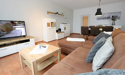 Wohnzimmer mit TV