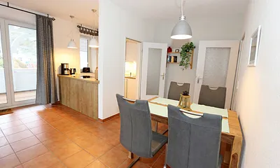 Essbereich für gemeinsame Mahlzeiten