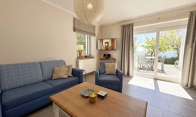 Couchbereich im Wohnzimmer