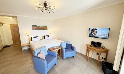 kombinierter Wohn-und Schlafbereich