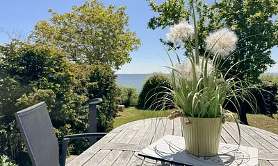 Meerblick von der Terrasse