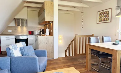 Blick in den Küchenbereich