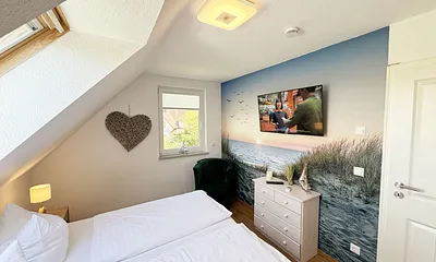 1. Schlafzimmer mit Doppelbett