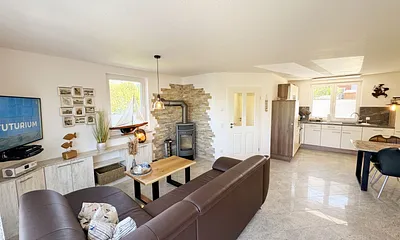 gefliester Wohn-/Essbereich