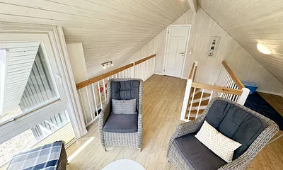 Ferienhaus Sandkörnchen - lichtdurchflutete Galerie