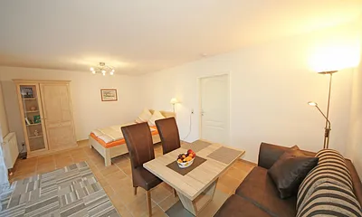 offener Wohn-/Schlafbereich