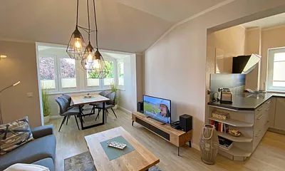 Wohnzimmer mit TV