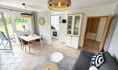 Dünenhaus Göhren Whg. 01 - Wohnzimmer