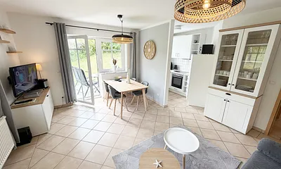 Dünenhaus Göhren Whg. 01 - Wohnzimmer