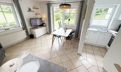Dünenhaus Göhren Whg. 01 - Wohnzimmer