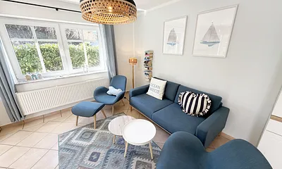 Couchbereich im Wohnzimmer