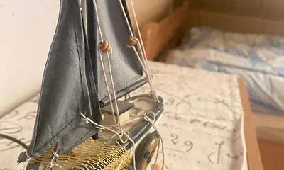 Dekoratives Schiff Schlafzimmer