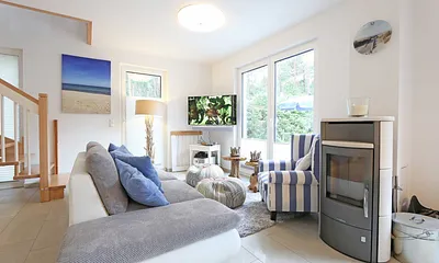 Ferienhaus Blaue Welle, 4-Zimmer-Ferienhaus (Ferienhaus Blaue Welle)