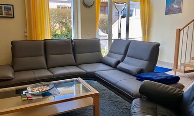 Ferienhaus Amselstern mit Sauna, 3 SZ, 2 Bäder, 5-Zimmer-Ferienwohnung (Doppelhaushälfte)