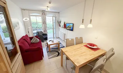 Haus Meeresblick A 0.14 Sansibar - Wohnbereich