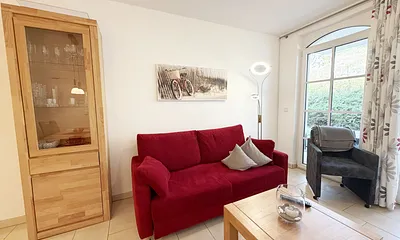 Haus Meeresblick A 0.14 Sansibar - Wohnbereich