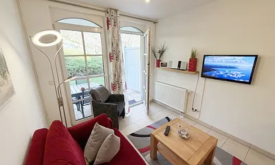 Haus Meeresblick A 0.14 Sansibar - Wohnbereich